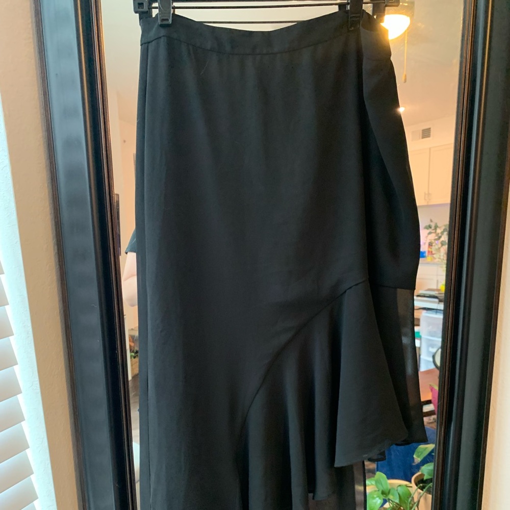BCBGMaxAzria asymmetrical skirt Large - Picture 2 of 5